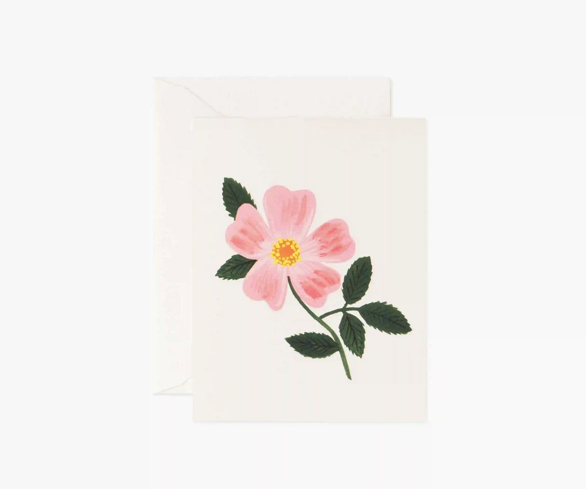 Wild Prairie Rose Everyday Card - Single Card