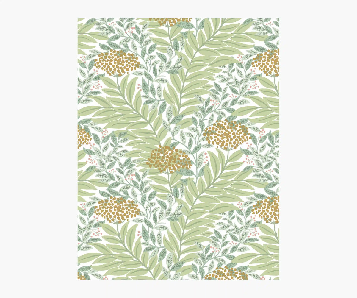 Highgrove Wallpaper Sample - White