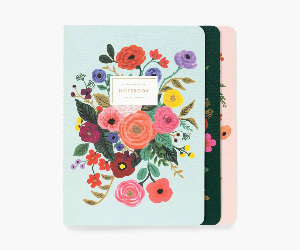 Stitched Notebook Set - Garden Party