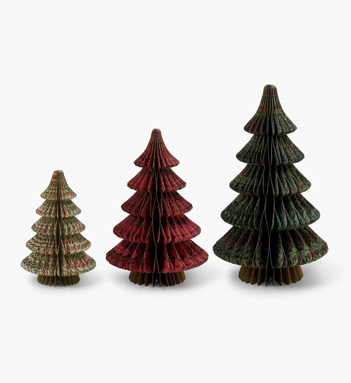 Holiday Honeycomb Tree Decor - Christmastide