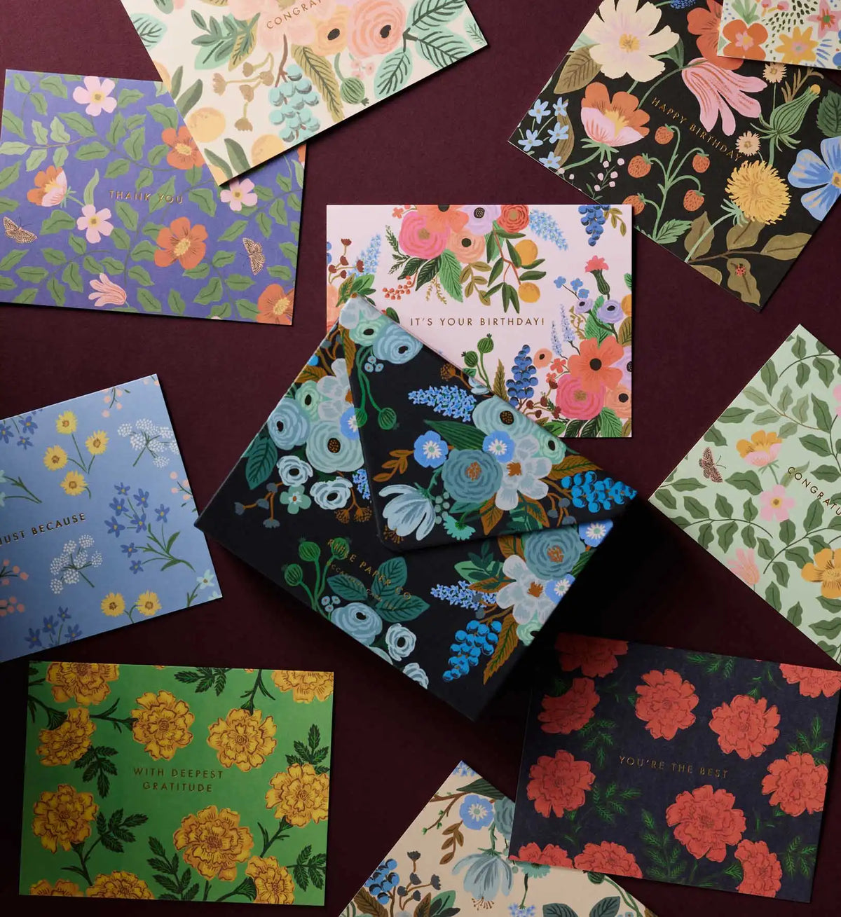 Essentials Card Box - Mixed Florals
