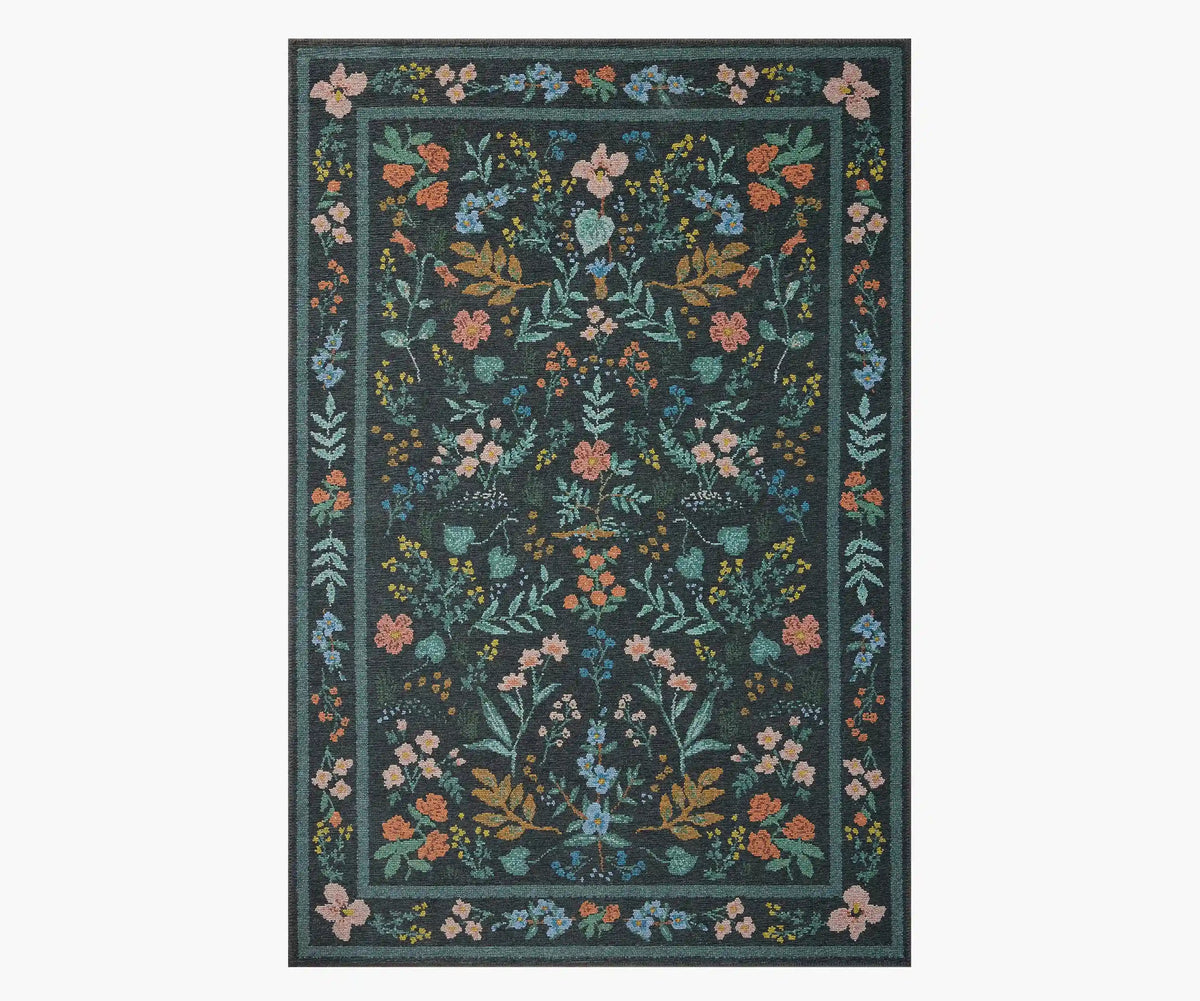 Wildwood Printed Rug - Wildwood Charcoal