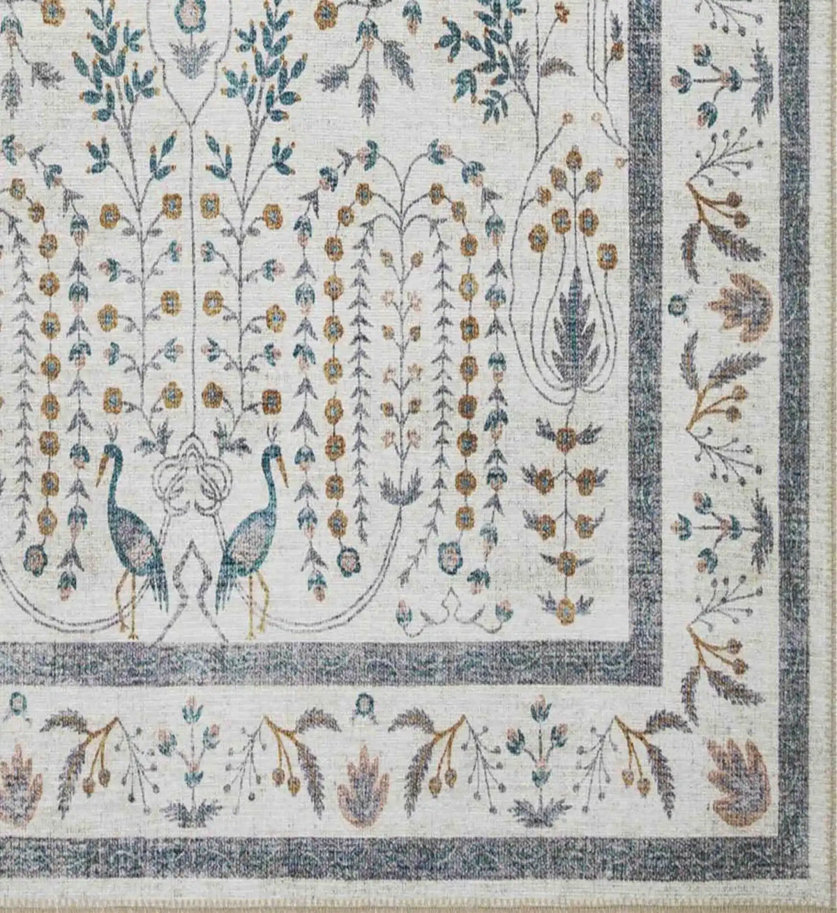 Maison Wisteria Power Loomed Rug - Cream