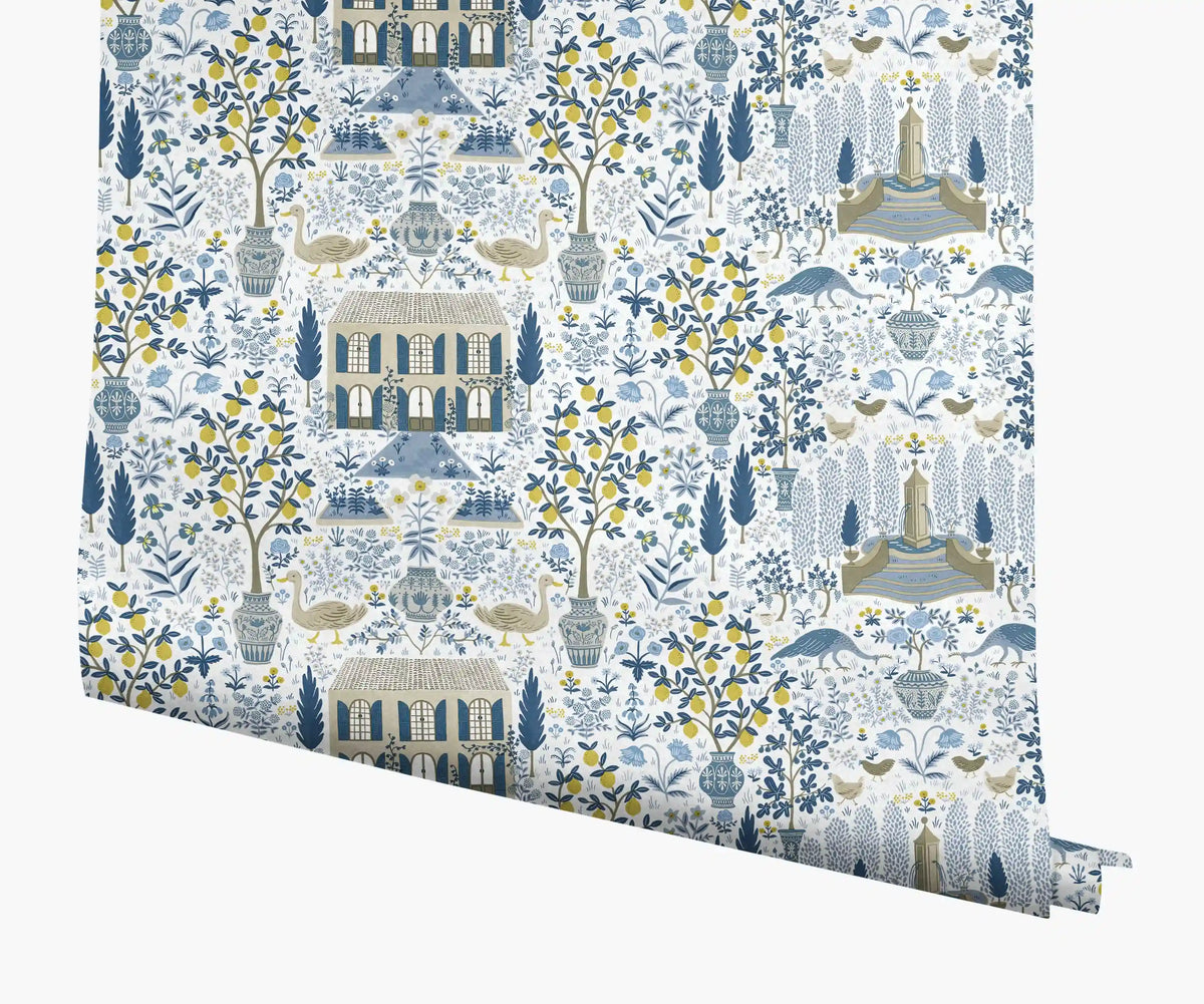 Camont Wallpaper - Indigo