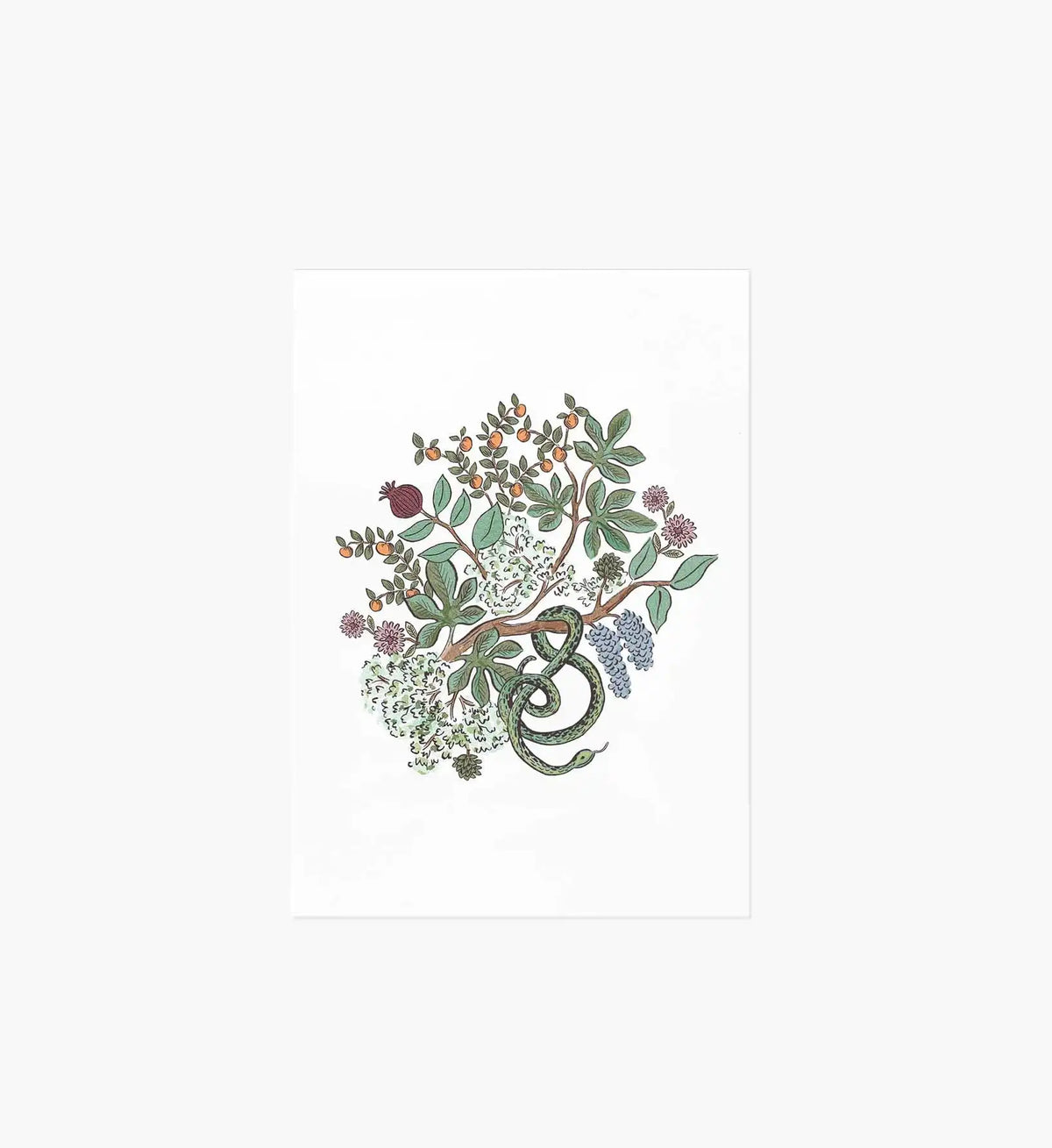 Safari Snake Art Print