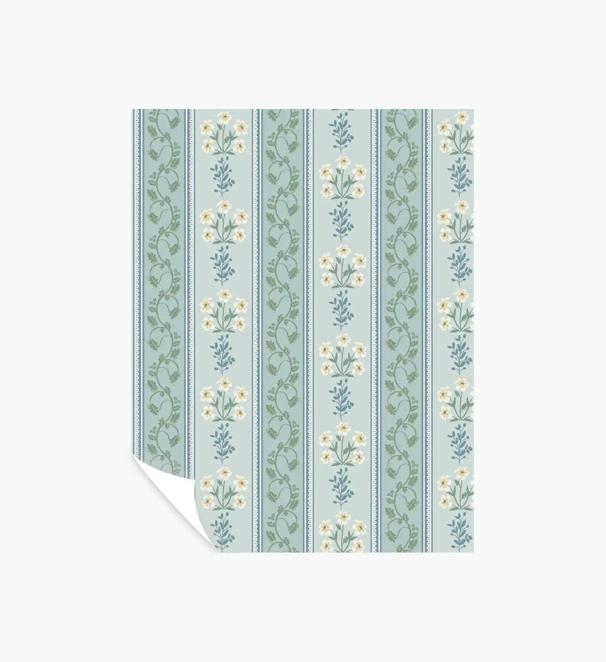 Portico Wallpaper Sample - Blue