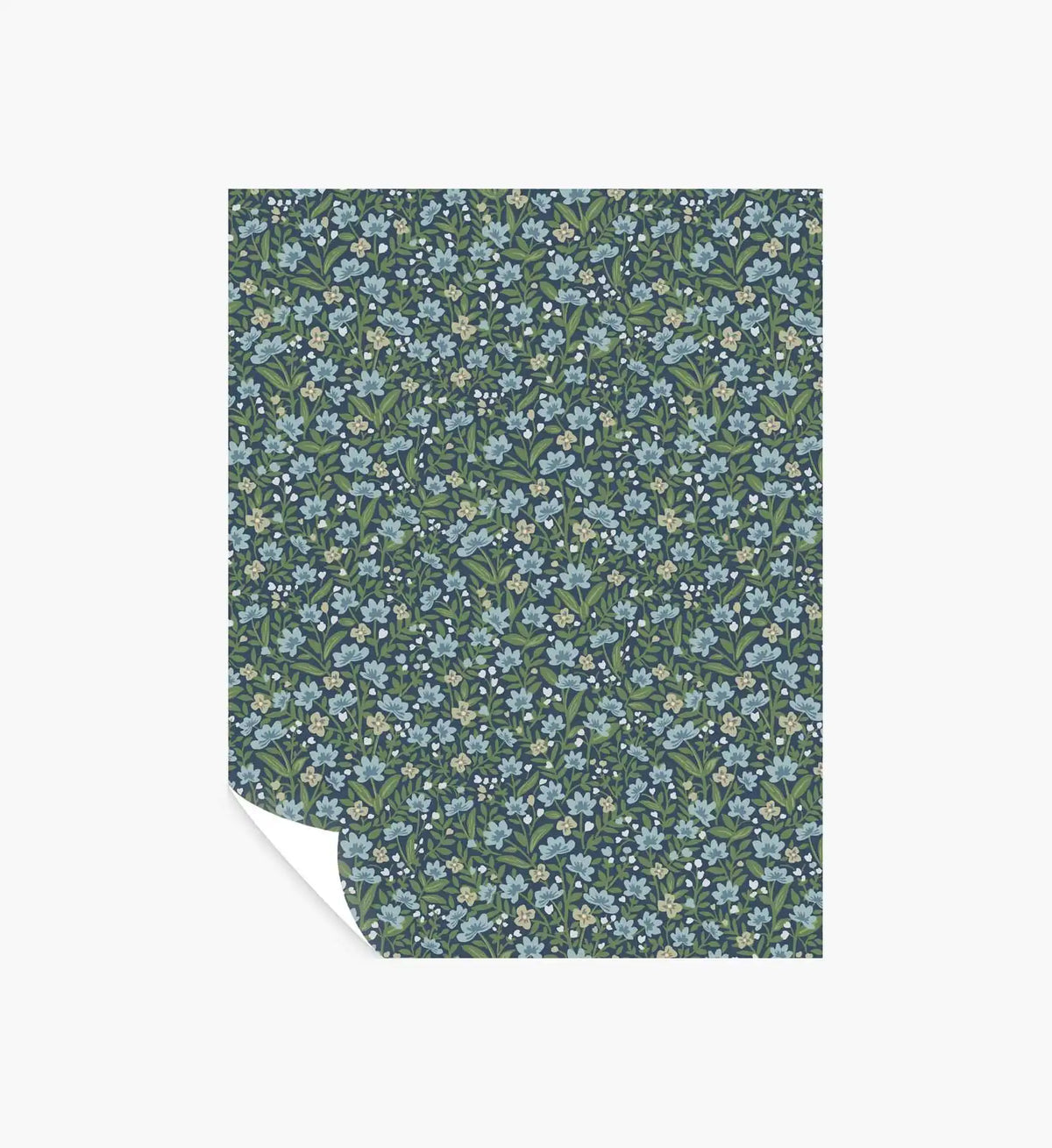 Sylvie Wallpaper Sample - Navy