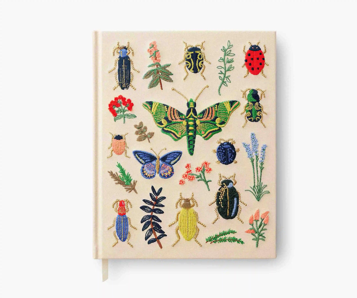 Embroidered Sketchbook - Curio