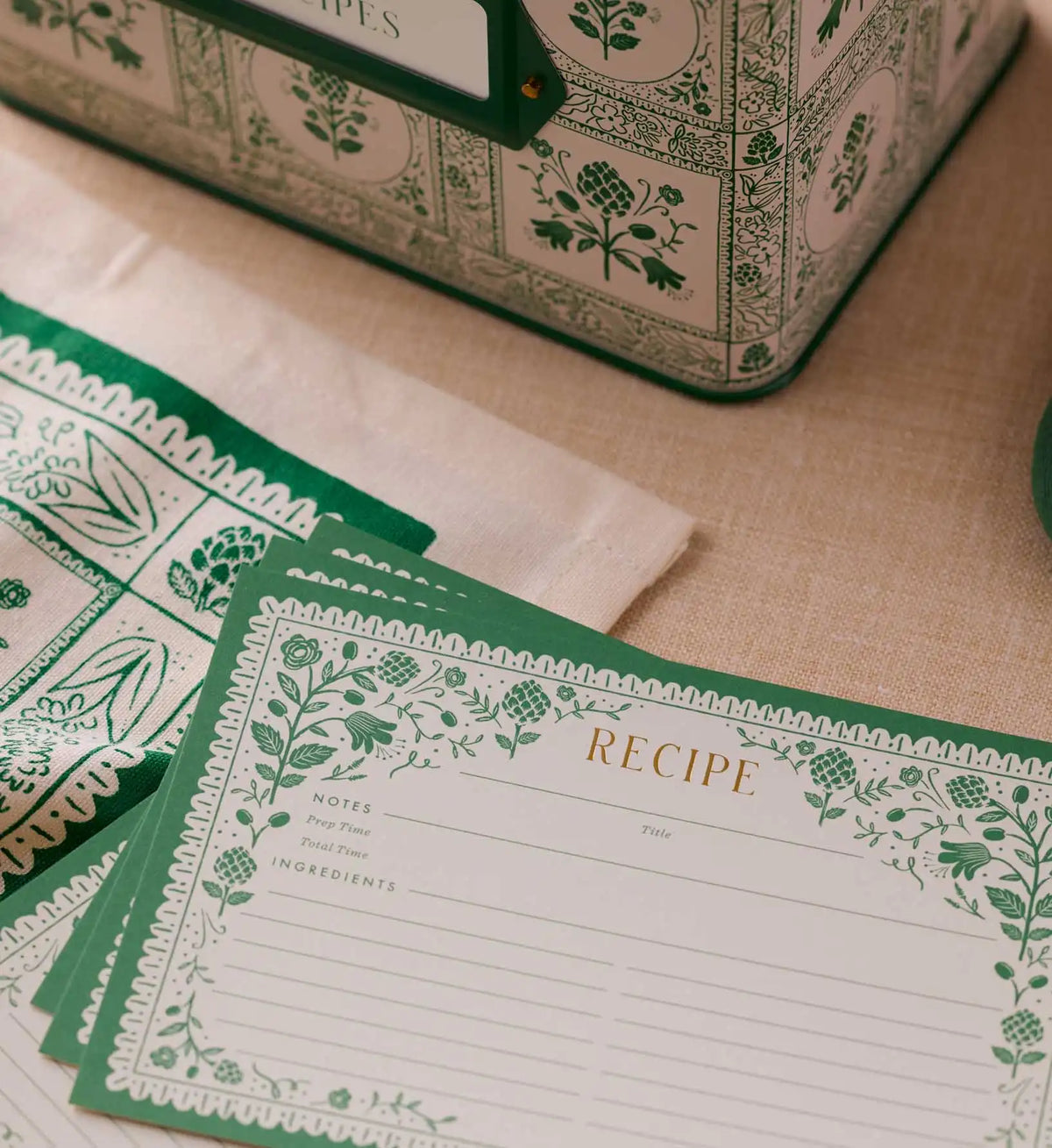 Recipe Cards - Artichoke