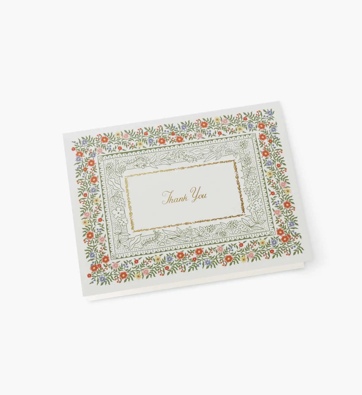Rosette Thank You Card - Single Card