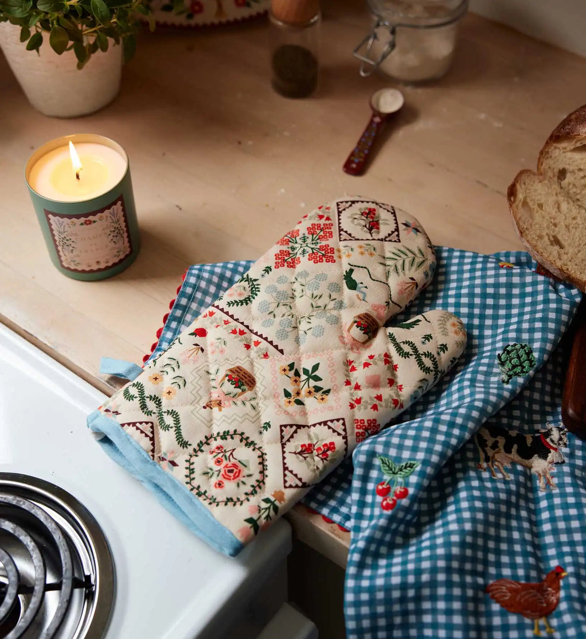 Oven Mitt - Home Sweet Home