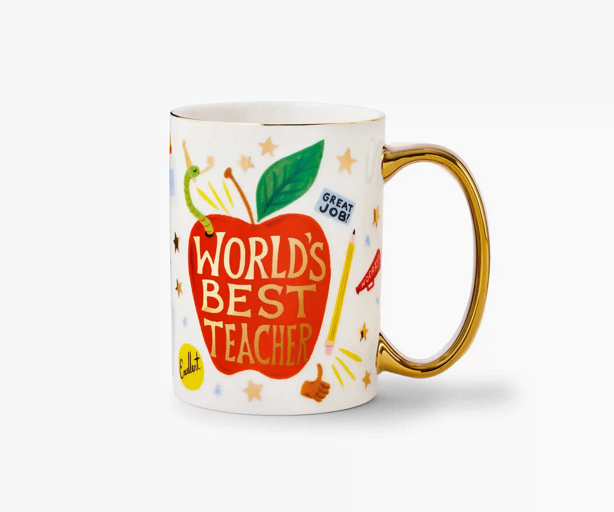 Porcelain Mug - World's Best Teacher