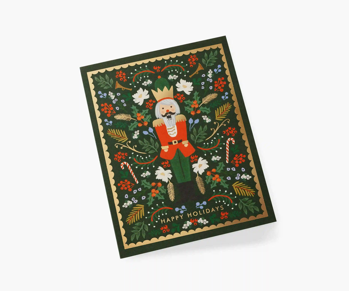 Evergreen Nutcracker Holiday Cards - Boxed Set