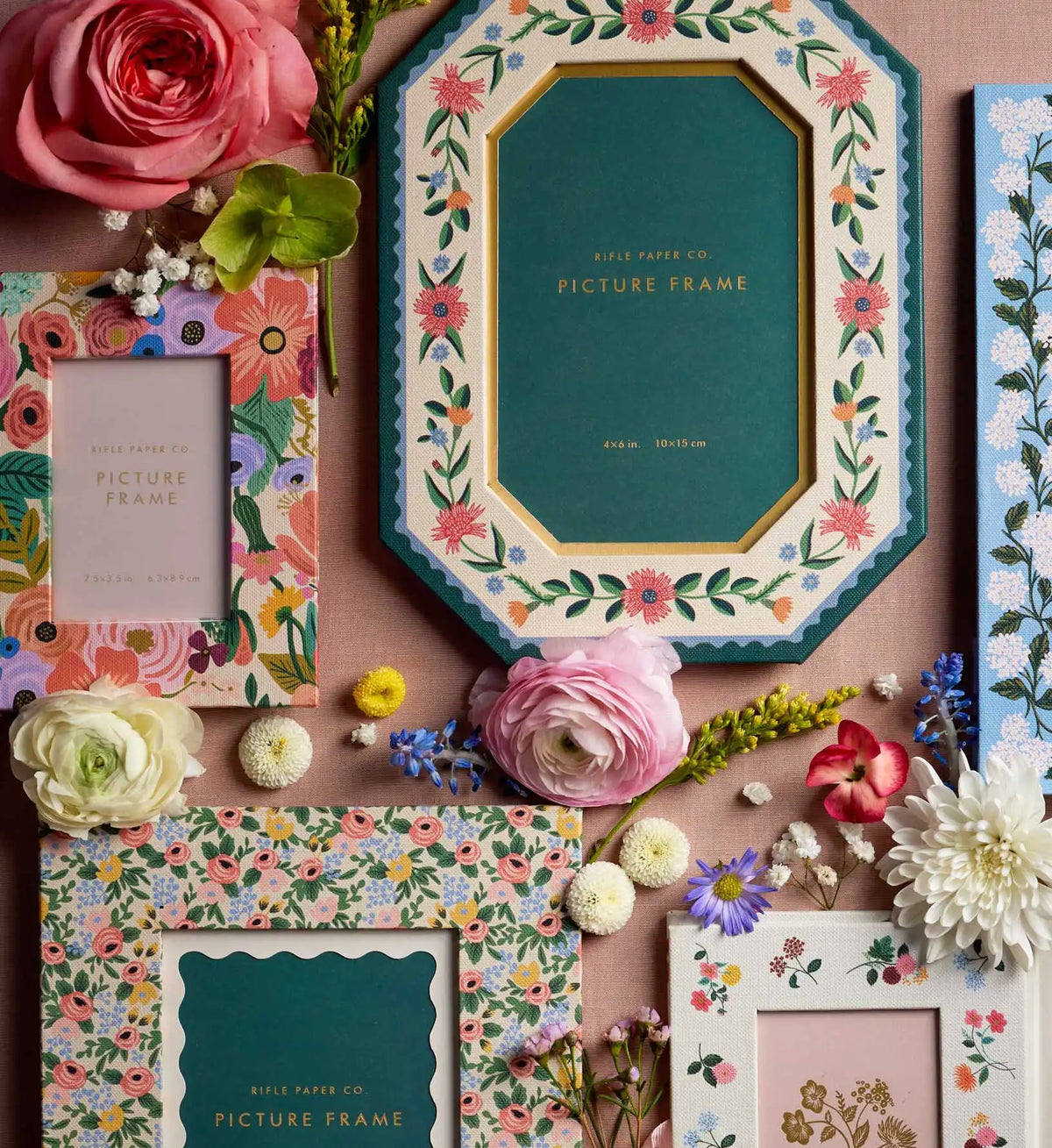 Wallet Paper Wrapped Picture Frame - Garden Party