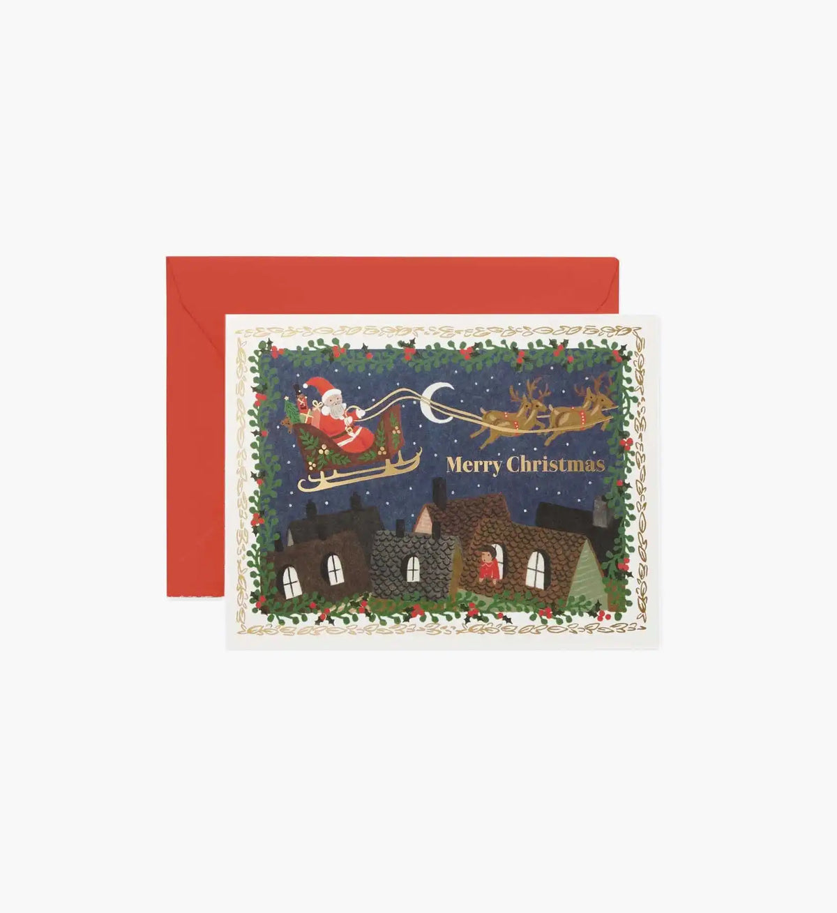 Over the Rooftops Holiday Cards - Boxed Set