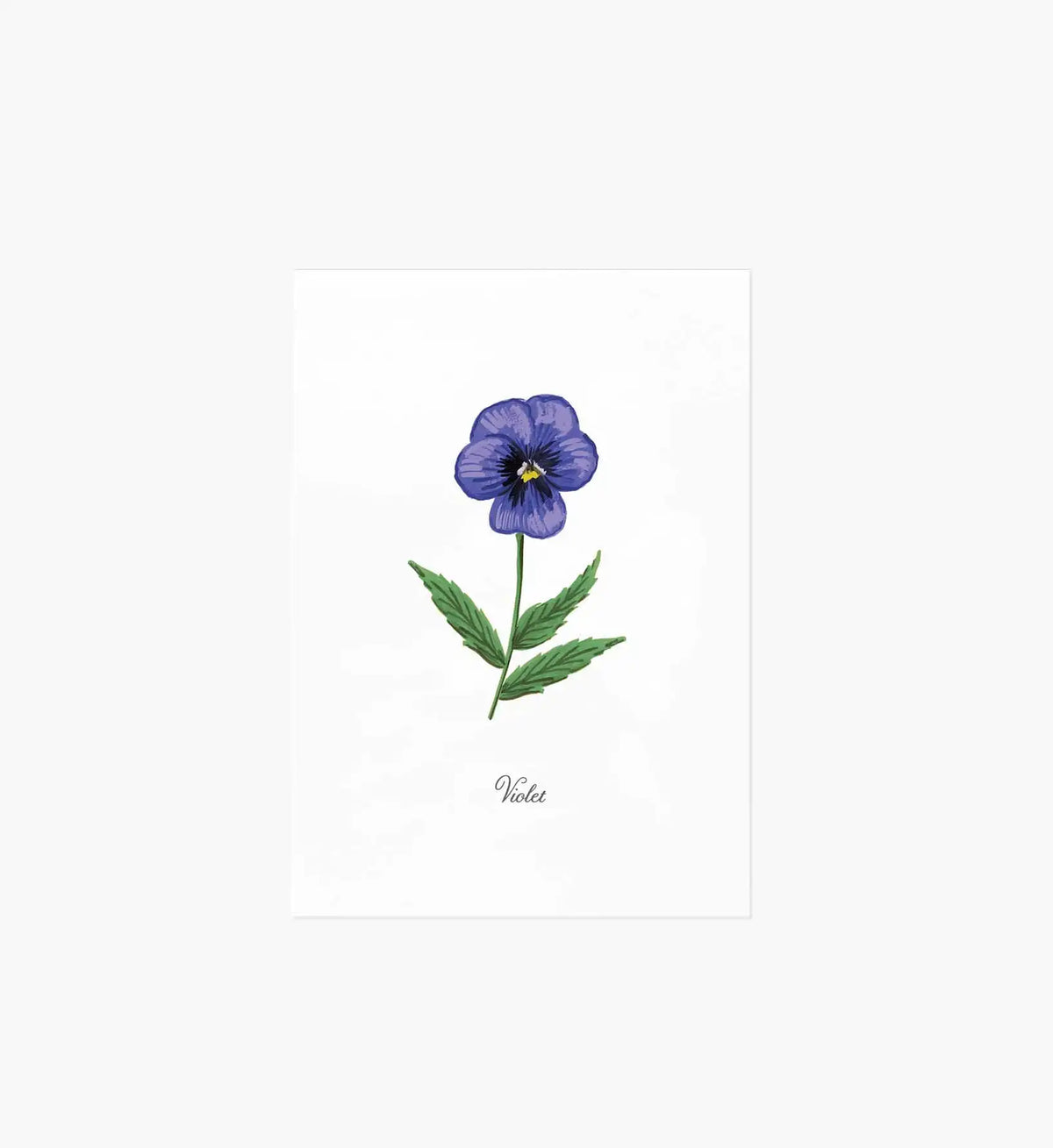 Birth Month Art Print - February