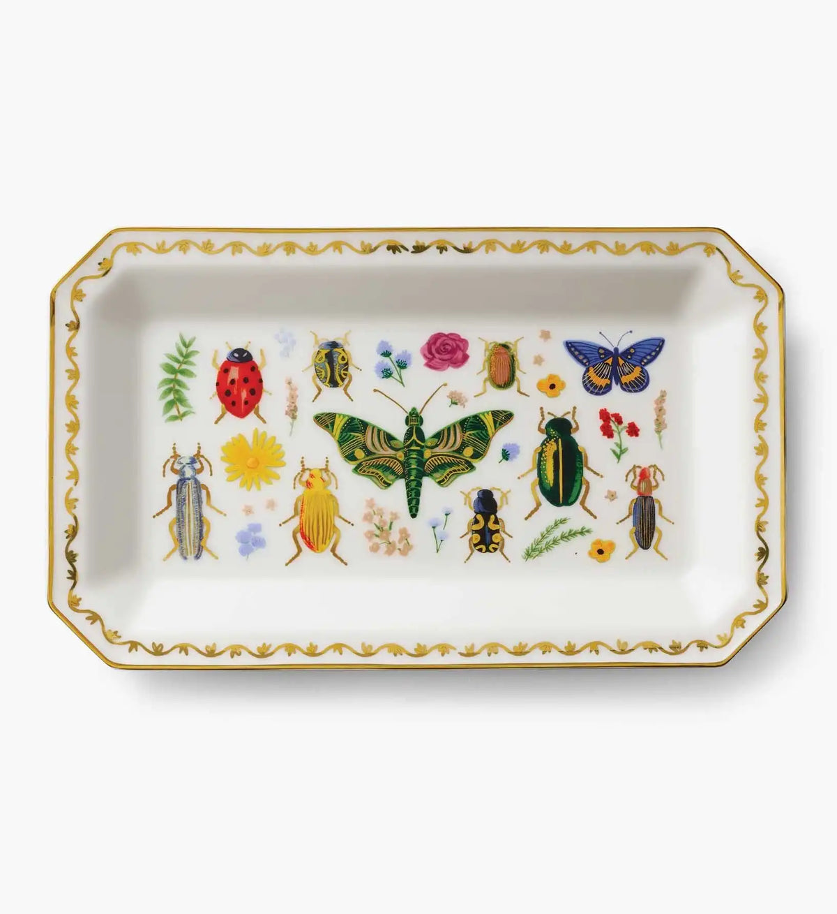 Porcelain Large Catchall Tray - Curio