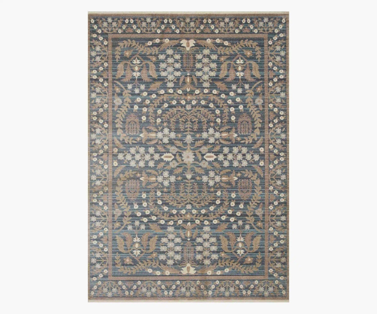 Holland Anika Power-Loomed Rug - Navy