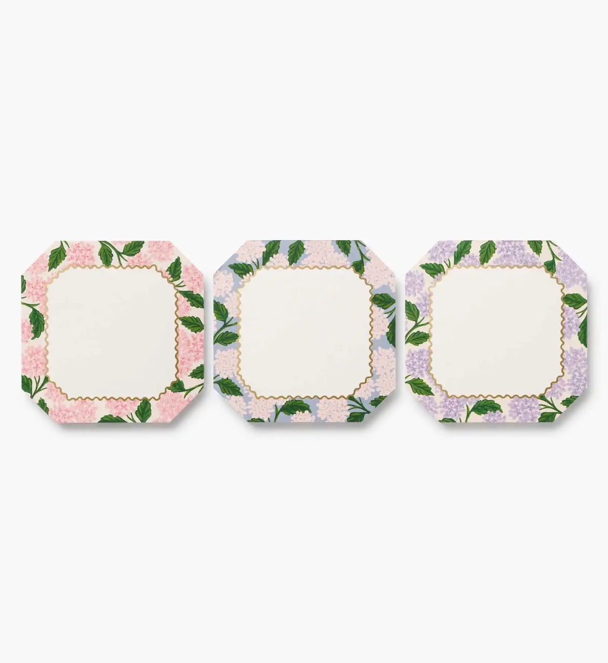 Mini Notepad Trio - Pink Hydrangea