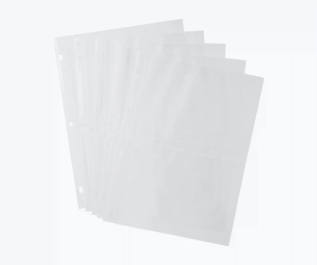 Clear Recipe Sleeve Refills