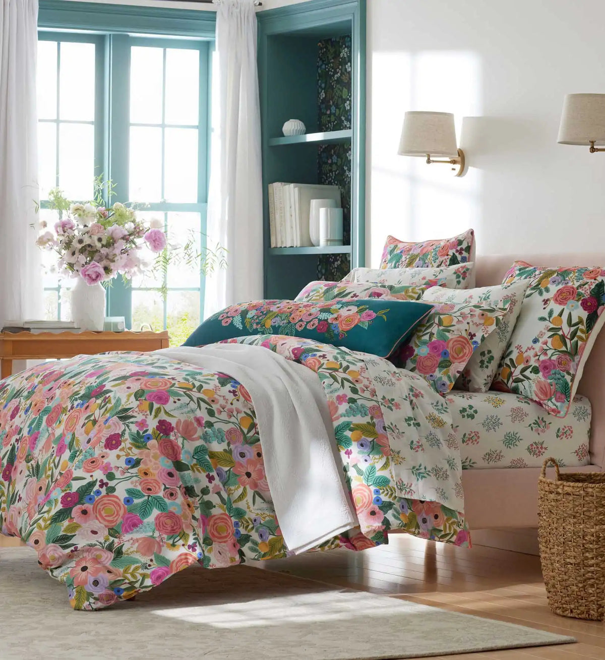 Percale Comforter - Garden Party