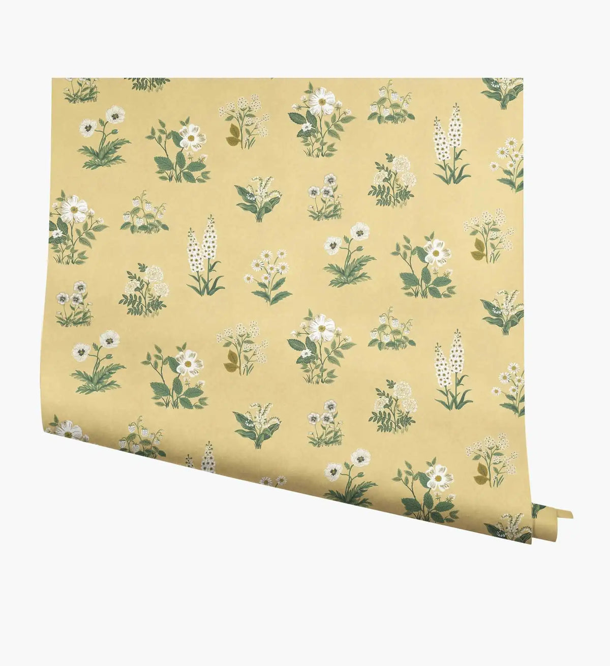 Botanical Wallpaper - Gold