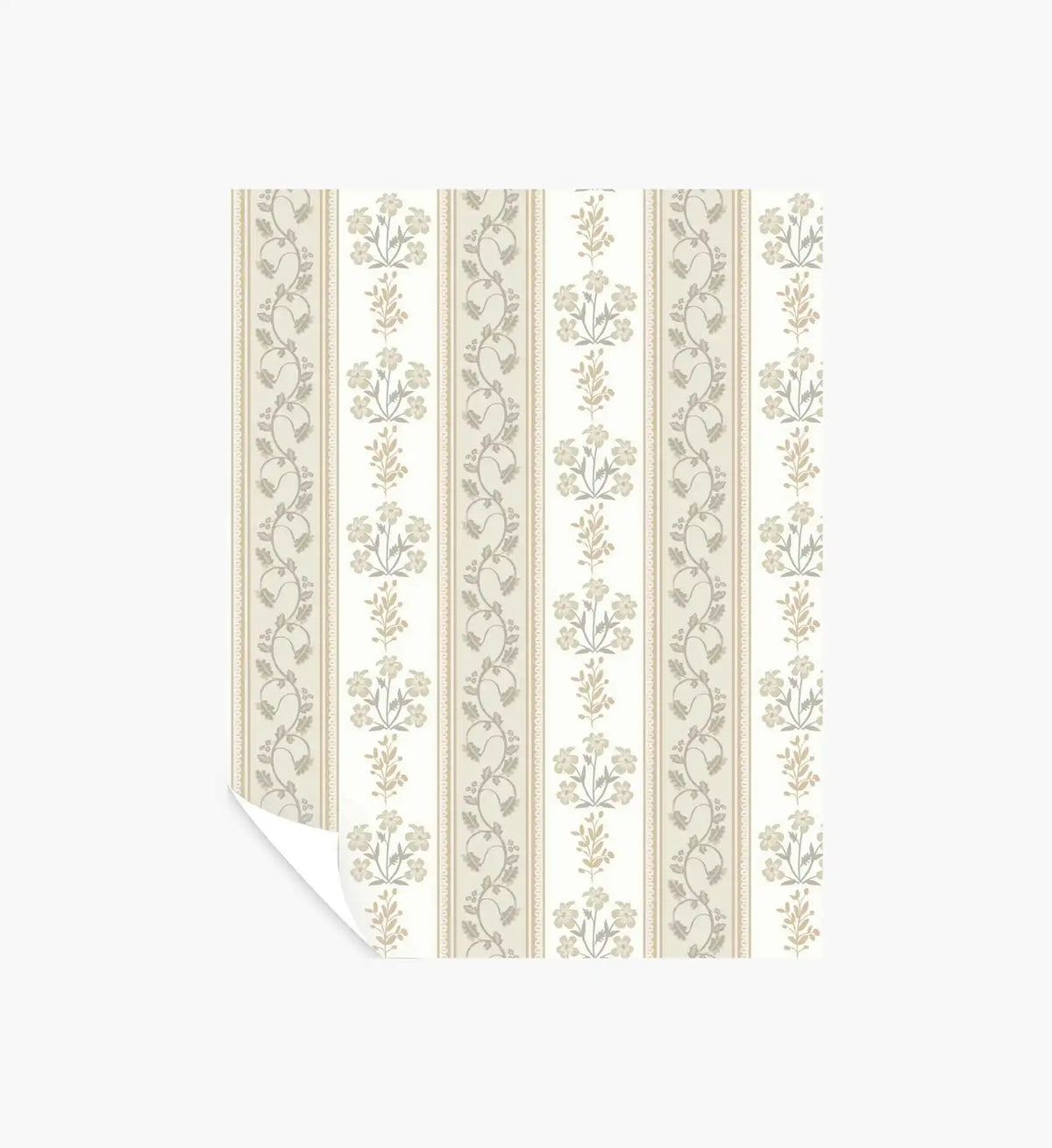 Portico Wallpaper Sample - White