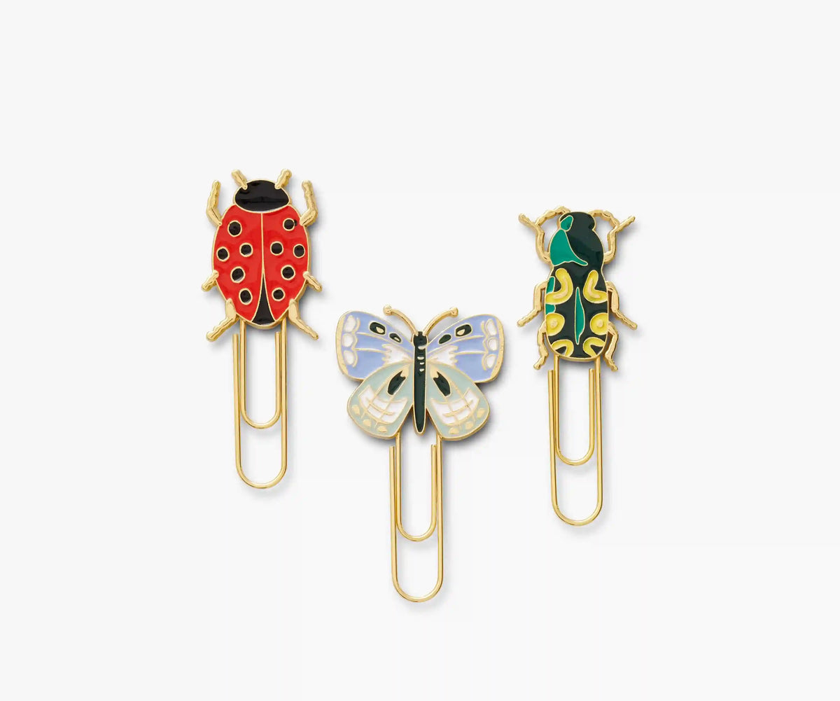 Enamel Paper Clip Set - Curio