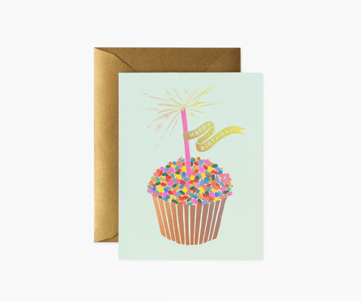 Cupcake Birthday Cards - Boxed Set