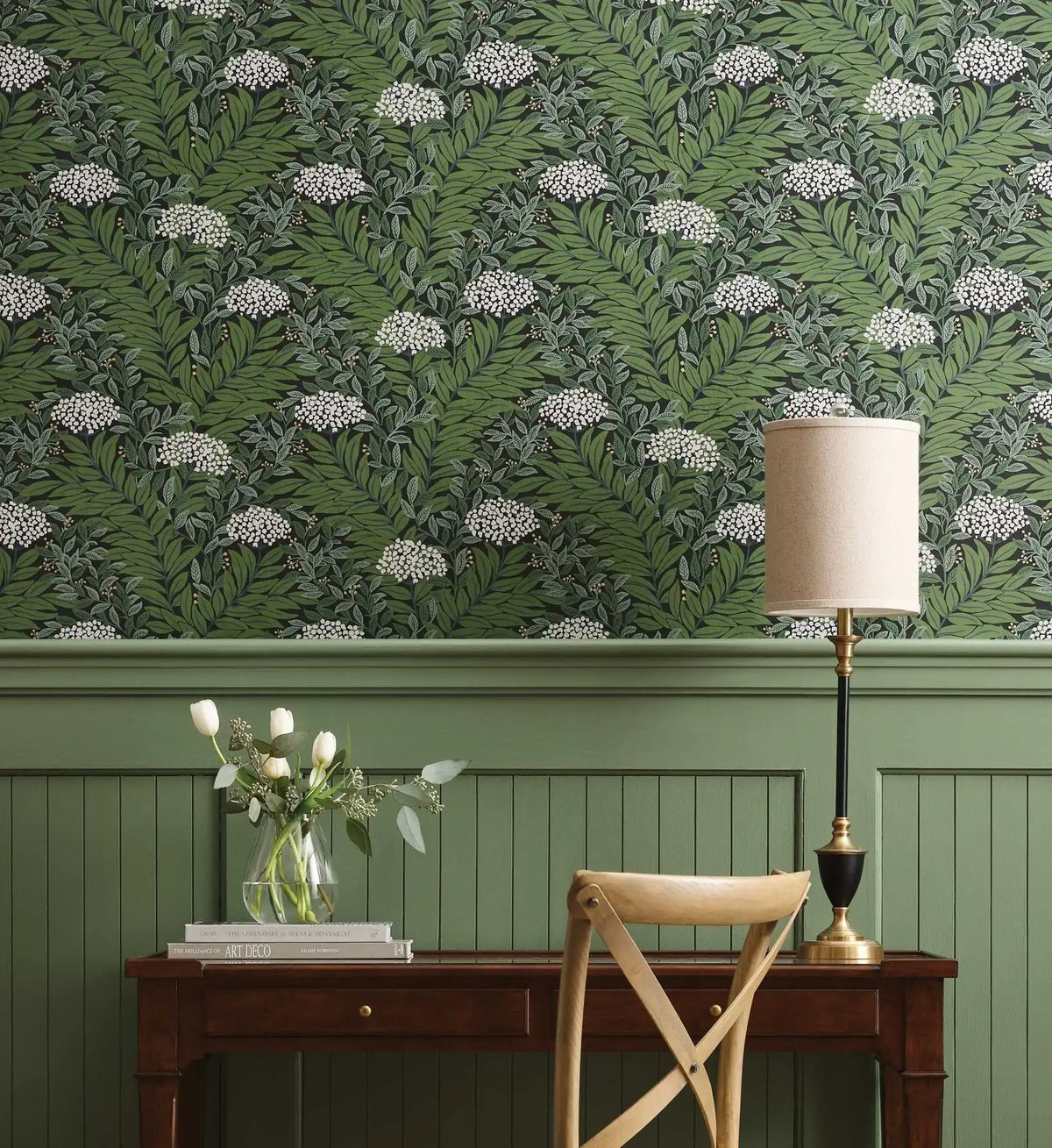 Highgrove Wallpaper - Black