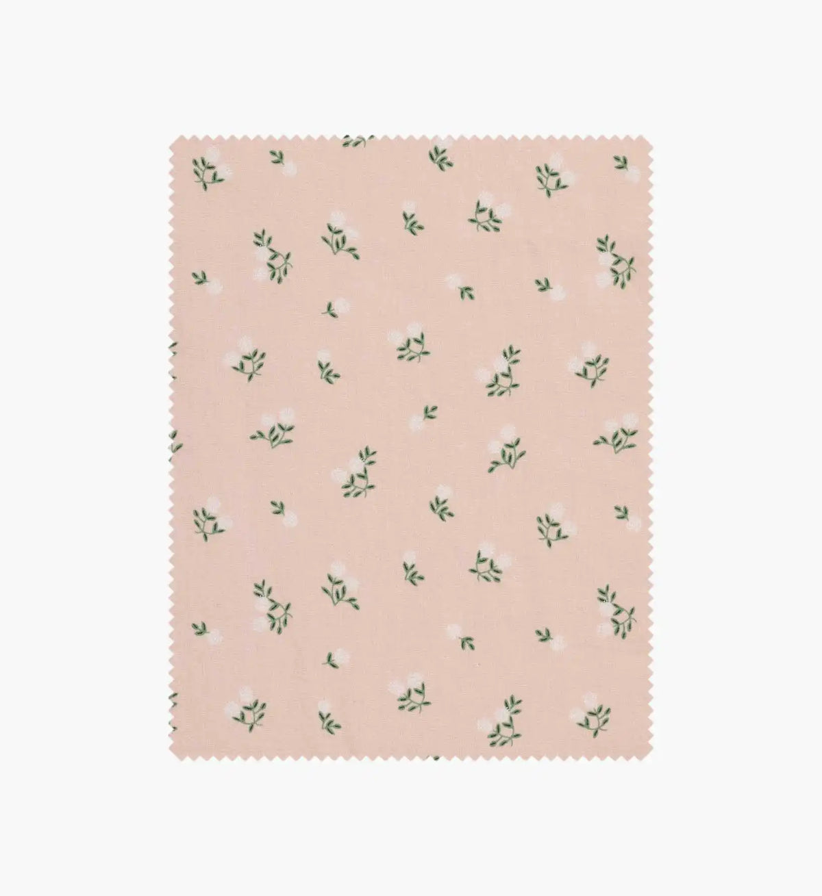 Ditsy Hydrangea Cotton Fabric - Pink