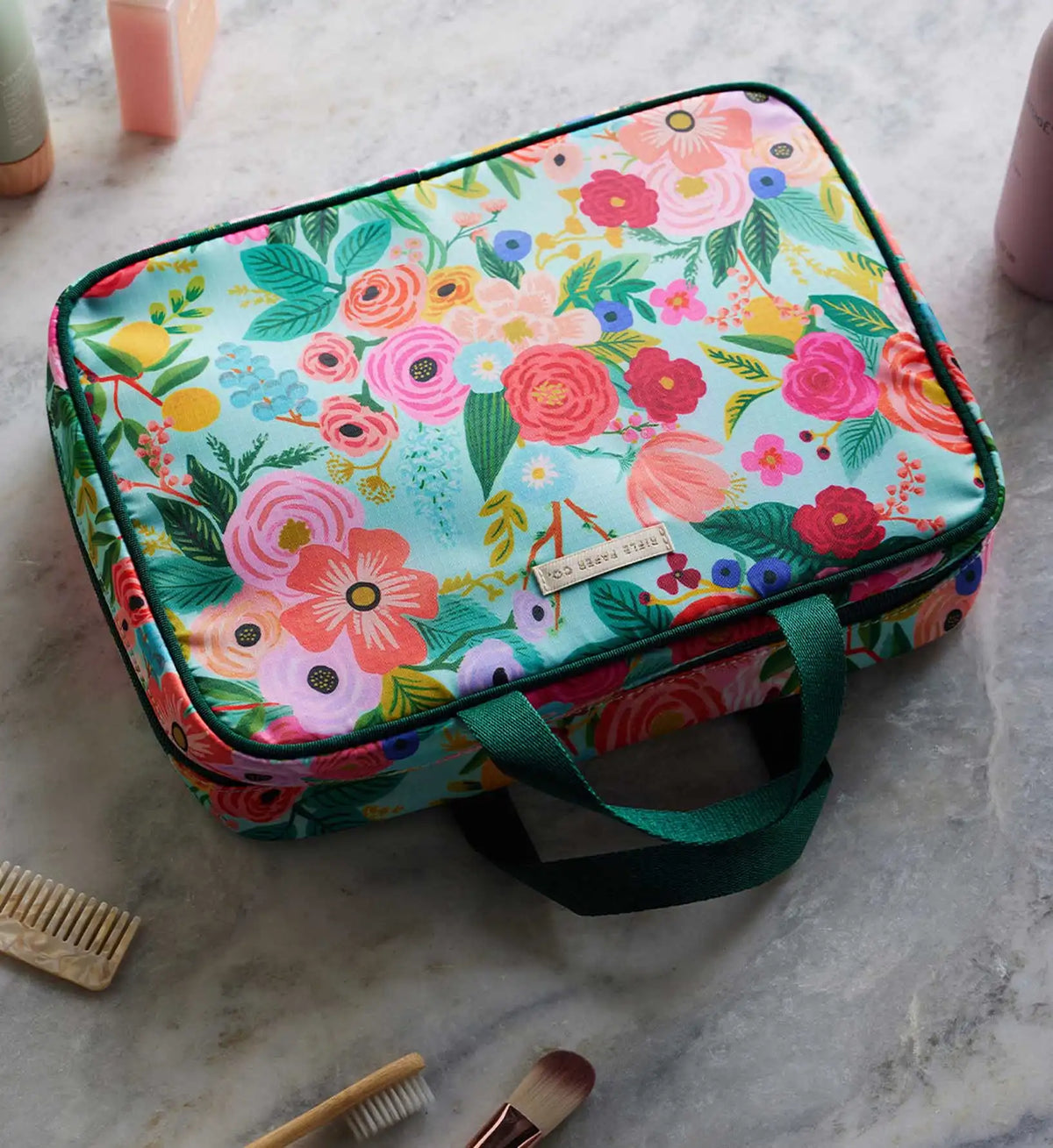 Travel Cosmetic Case - Garden Party