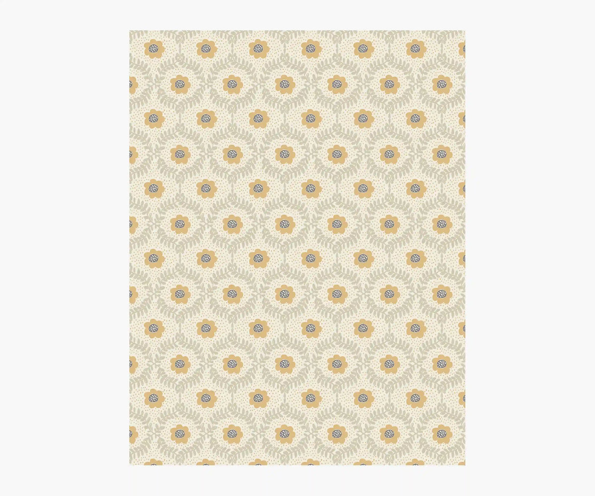 Emma Wallpaper Sample - Linen