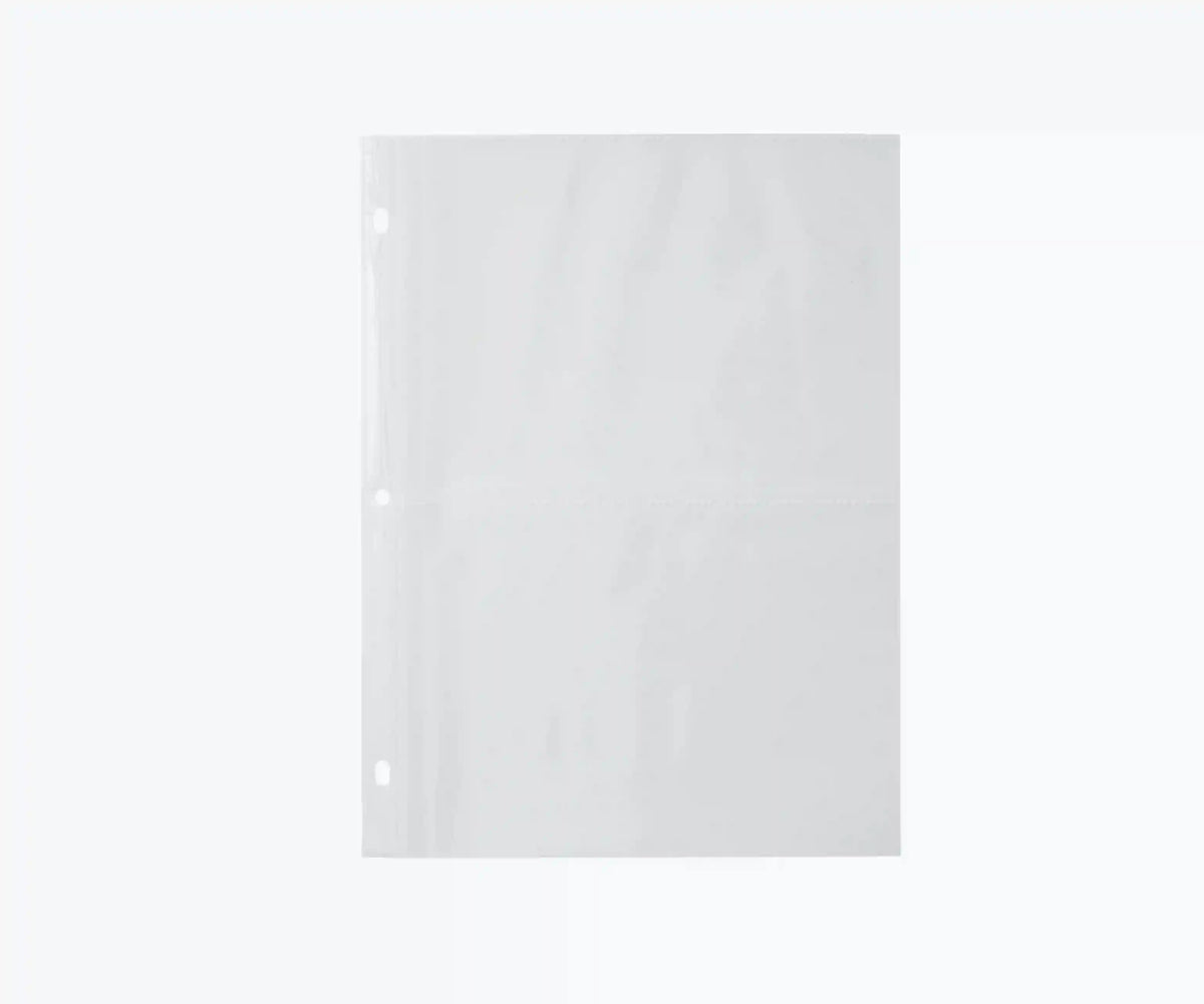 Clear Recipe Sleeve Refills