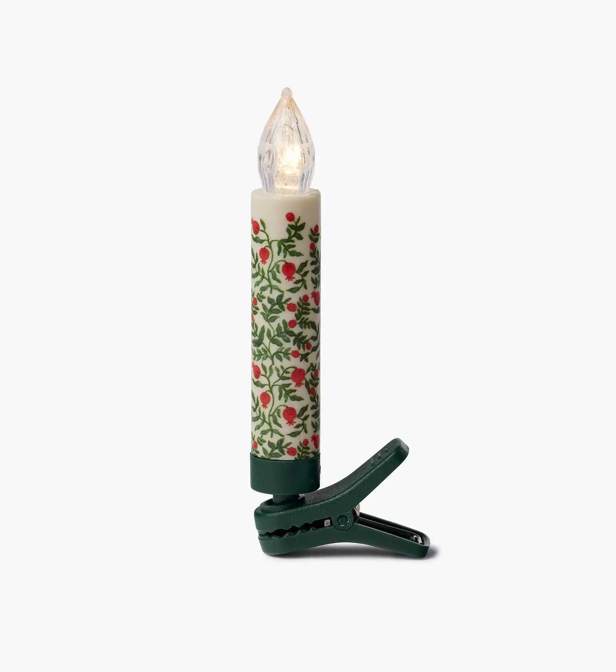 Holiday Clip-On Candle Lights - Christmastide Pomegranate