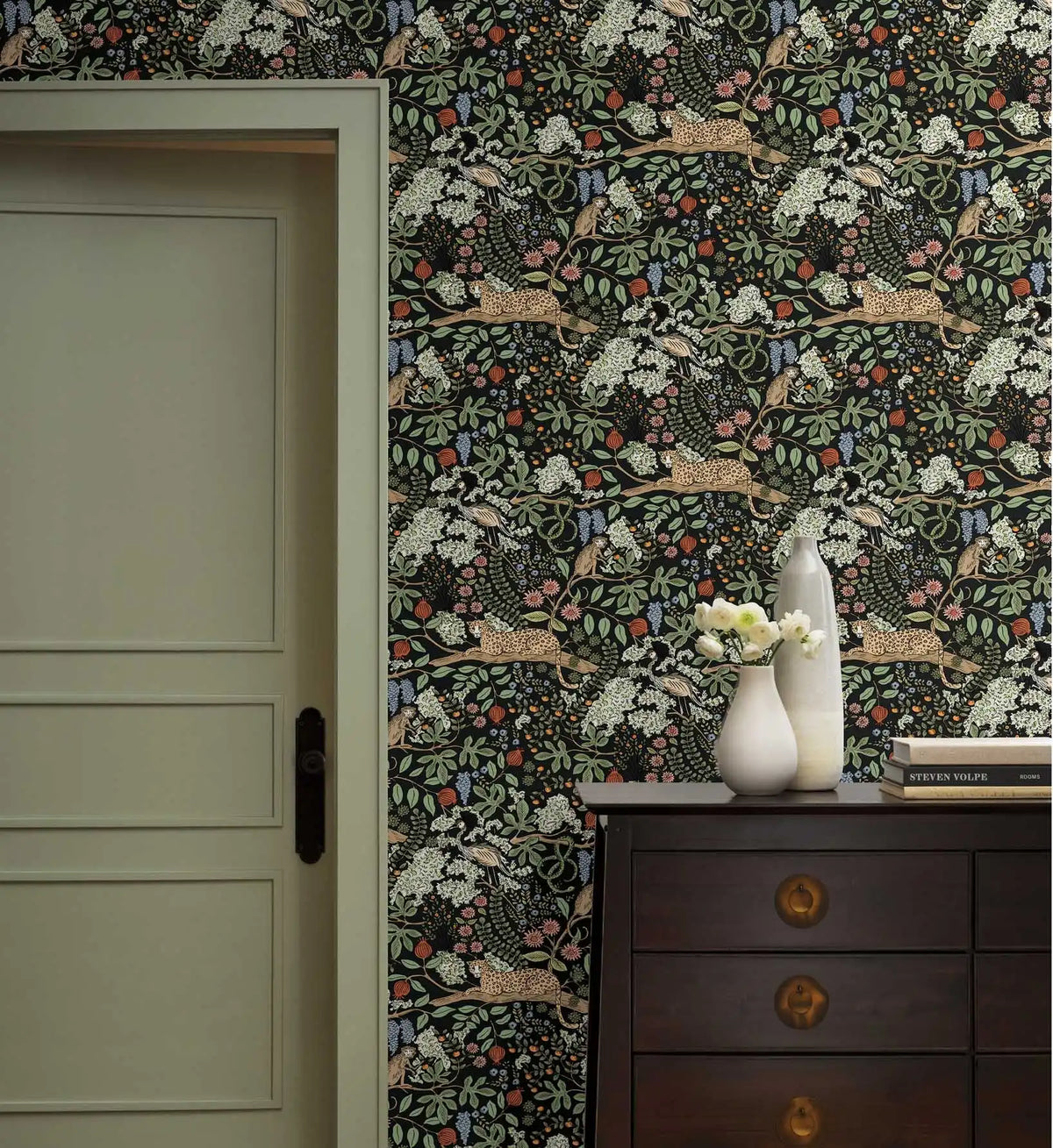 Safari Peel & Stick Wallpaper - Black