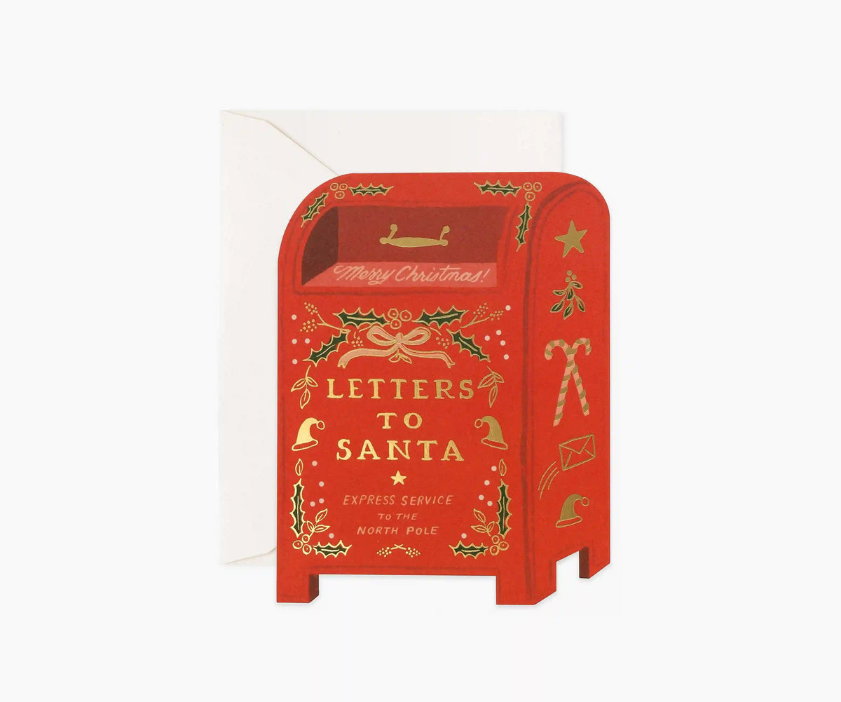Letters to Santa Holiday Card - Single Card