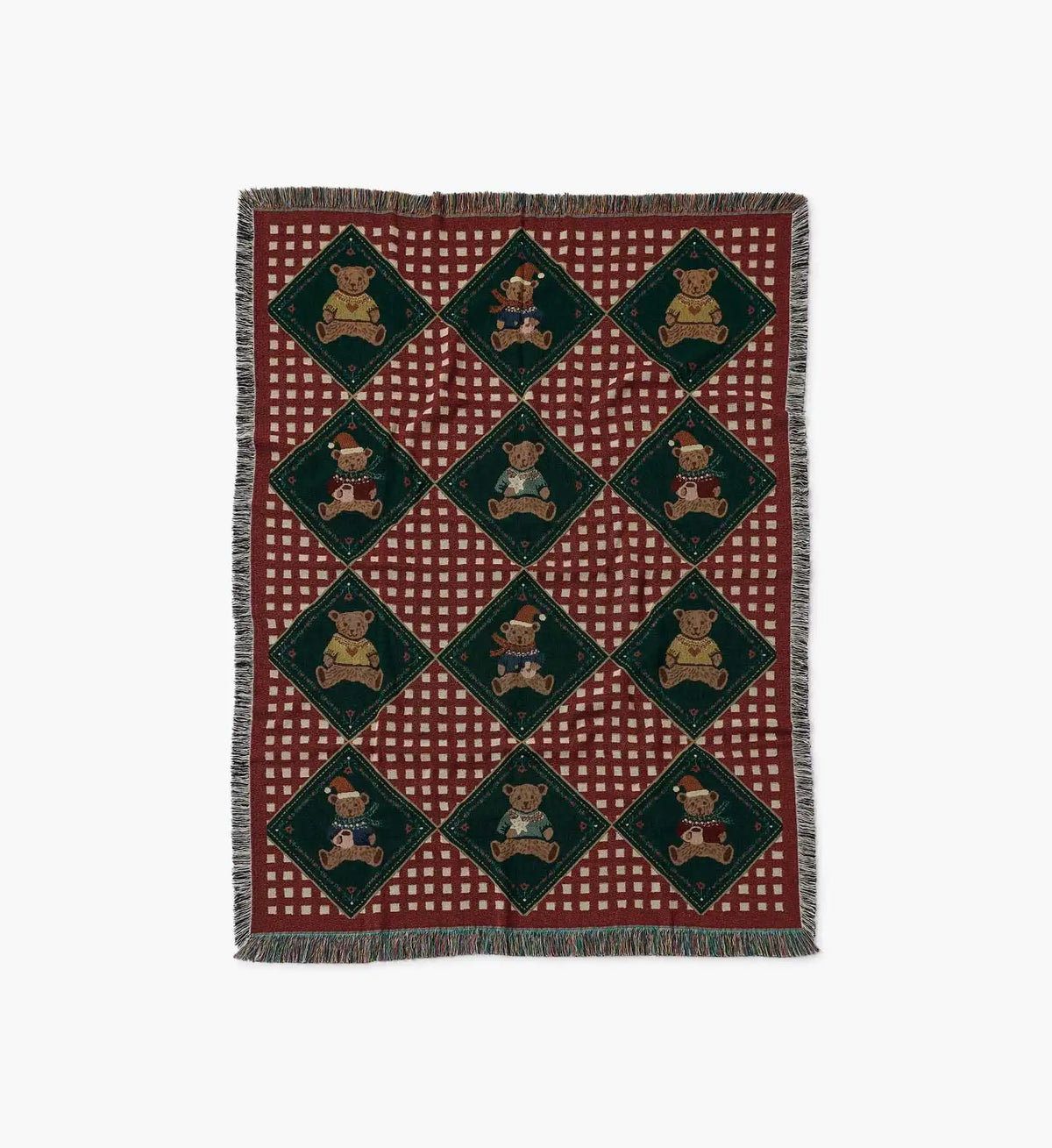 Woven Blanket - Beary Christmas