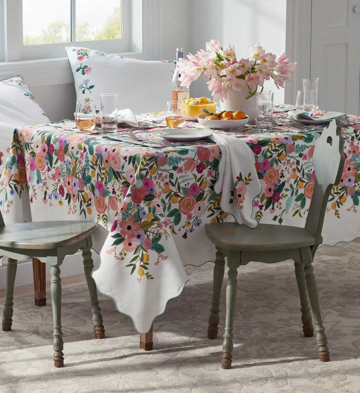 Cotton Tablecloth - Garden Party