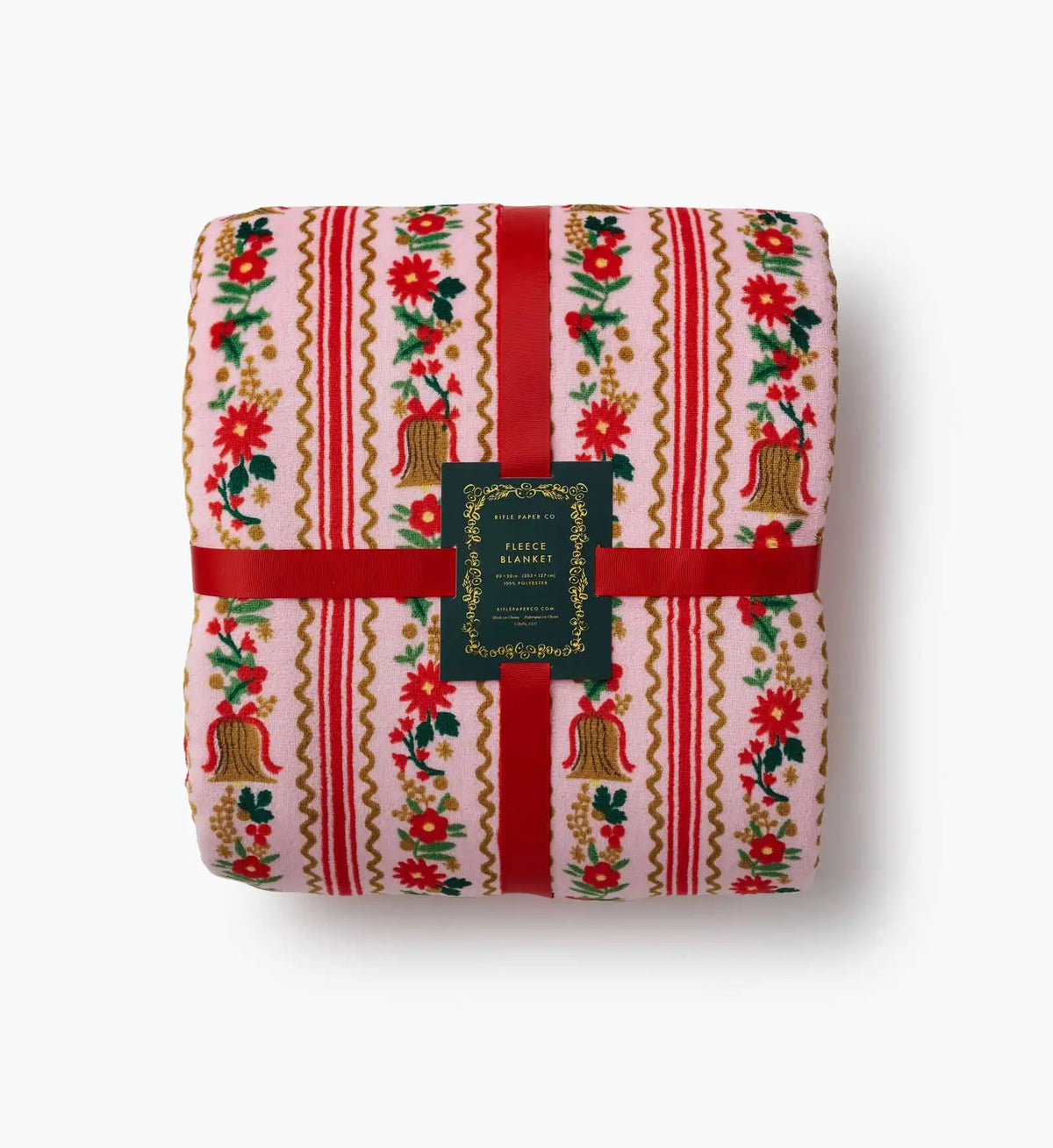 Fleece Blanket - Holly Jolly