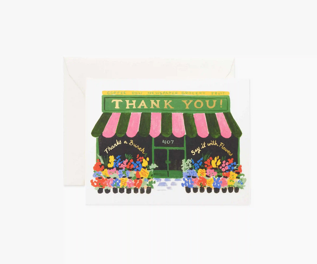 Flower Shop Thank You Cards - Boxed Set