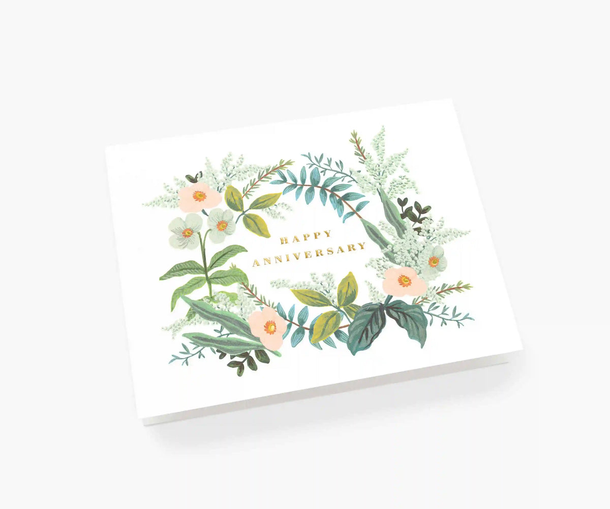 Anniversary Bouquet Anniversary Card - Single Card